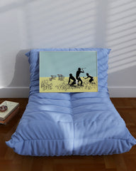 After Hover: Konsum-Kritik Globalisierung, Street-Art Banksy - Moderner Kunstdruck Canvas - Perfekte als Geschenk, Wohnzimmer, Inneneinrichtung Deko