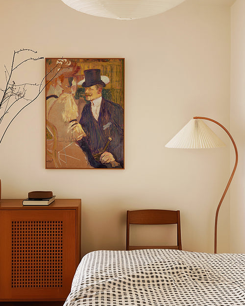 Henri Lautrec-der-englaender-wandbild