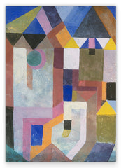 Paul Klee - Bunte Architektur (1917)