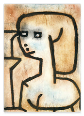 Paul Klee - Mädchen in Trauer (1939)