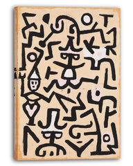 Paul Klee - Das Flugblatt des Komödianten (1938)