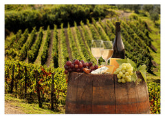 Wein im Weinbaugebiet
