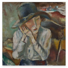 Jules Pascin - Frau mit Hut