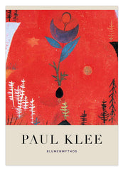 Paul Klee - Museum-Poster Blumenmythos
