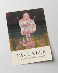 Paul Klee - Museum-Poster Bauchredner und Schreier im Moor