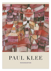 Paul Klee - Museum-Poster Rosengarten