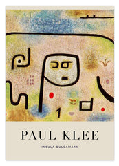 Paul Klee - Museum-Poster Insula Dulcamara