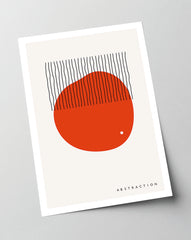 After Hover: Abstraction in red I