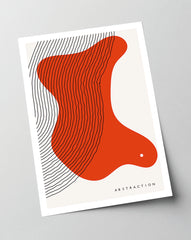 After Hover: Abstraction in red II