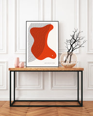 After Hover: Abstraction in red II