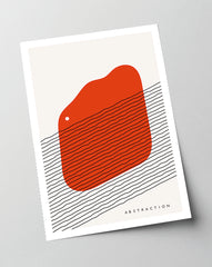 After Hover: Abstraction in red III