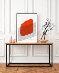 After Hover: Abstraction in red III