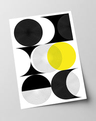 After Hover: Kreise in verschiedenen Varianten - Gelb