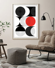 After Hover: Kreise in verschiedenen Varianten - Rot