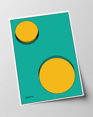 After Hover: Perspective - No. 001 - Kreise in Orange