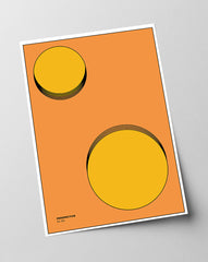 After Hover: Perspective - No. 002 - Kreise in Orange