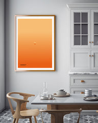 After Hover: Retrospektive - No. 003 - Kleiner Kreis in Orange