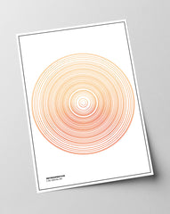 After Hover: Retrospektive - No. 001 - Kreise in Orange