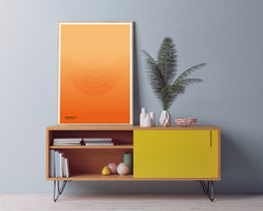 After Hover: Retrospektive - No. 002 - Kreise in Orange