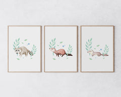 Poster-Set "Süße Tiere"