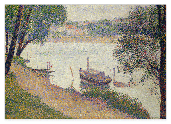 Georges Seurat - Graues Wetter, Grande Jatte
