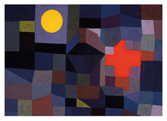 Paul Klee - Feuer bei Vollmond