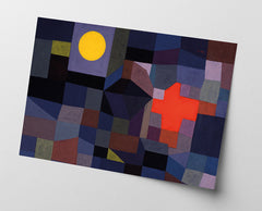 Paul Klee - Feuer bei Vollmond