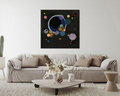 After Hover: Vasily Kandinsky - Mehrere Kreise