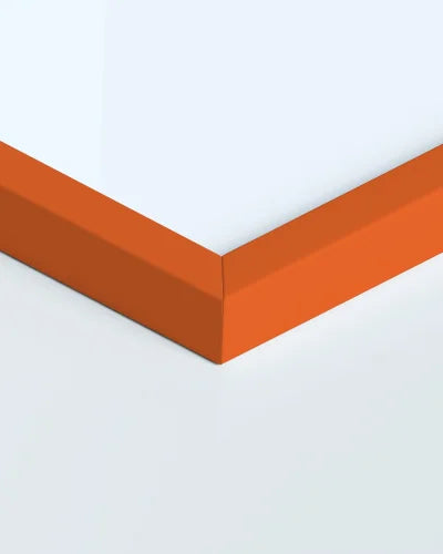 Orange frame border